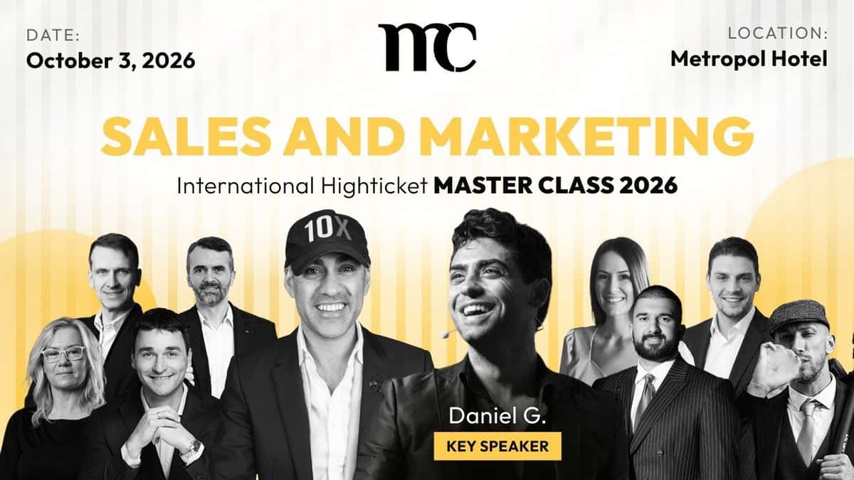 DANIEL G - PRVI PUT U SRBIJI NA HIGHTICKET MASTER CLASSU